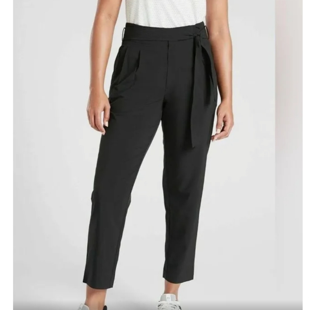 Athleta Brooklyn Skyline Pant, Black, Size 6